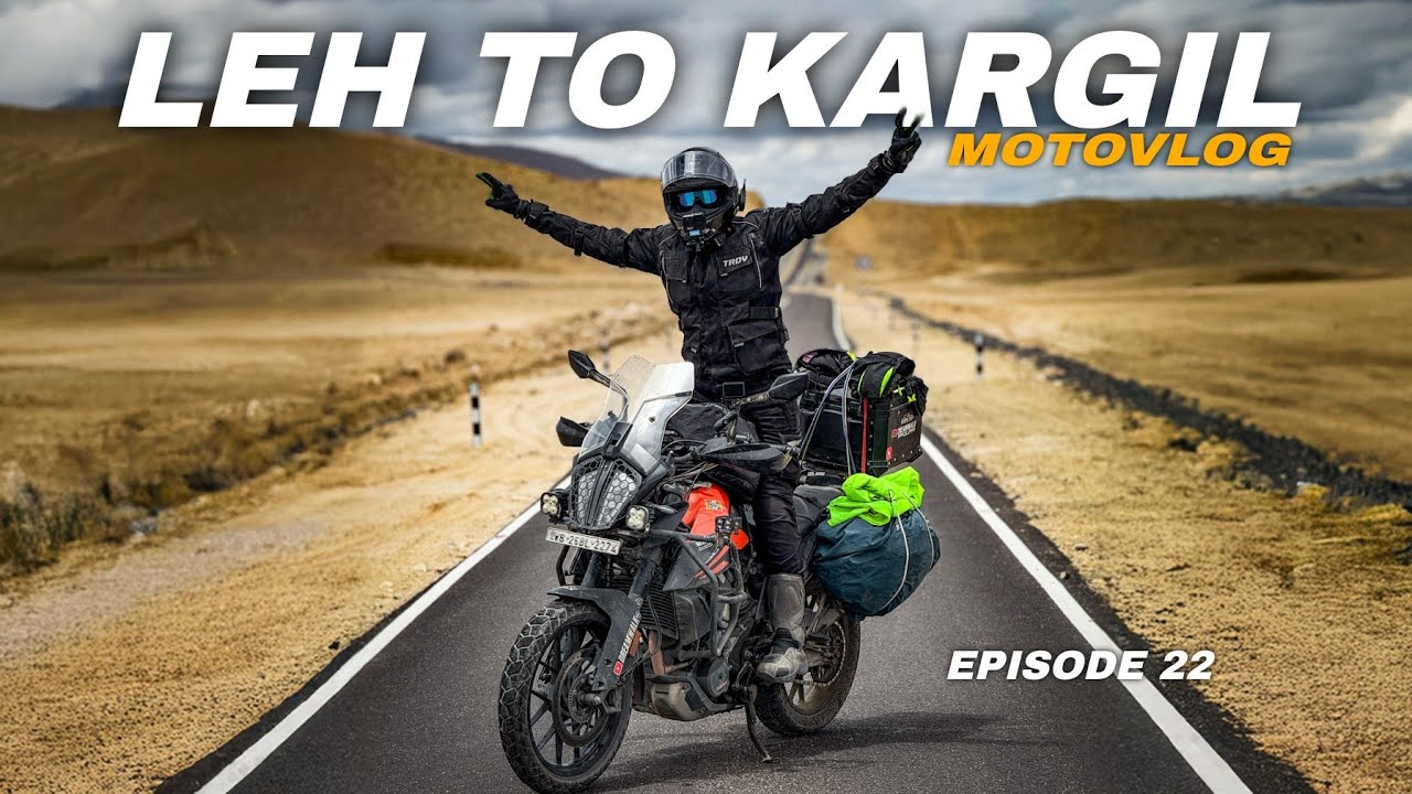 LEH TO KARGIL BY ROAD | Ladakh Dream Road Trip - Land of Landscapes | Ep 22