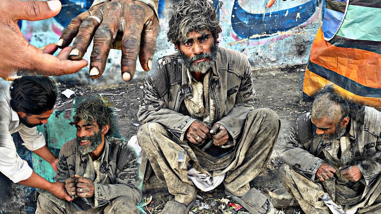 Very Dirty Homeless Man incredible Transformation and Full Makeour  🙌 