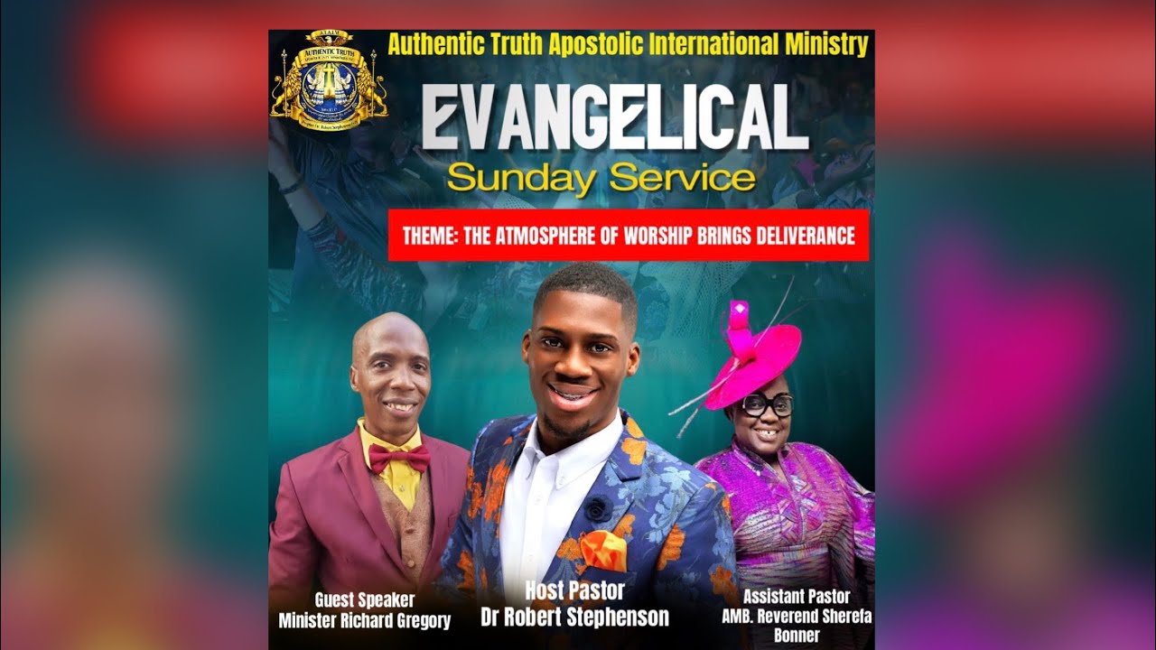 Welcome back to our evangelical Sunday guest speaker minister Gregory