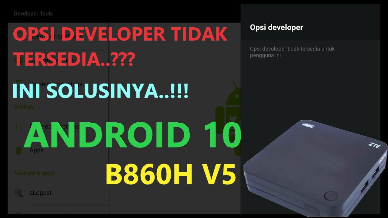 Cara Unlock STB B860H V5 Android 10 | Tanpa Downgrade 💯% Work...!!!
