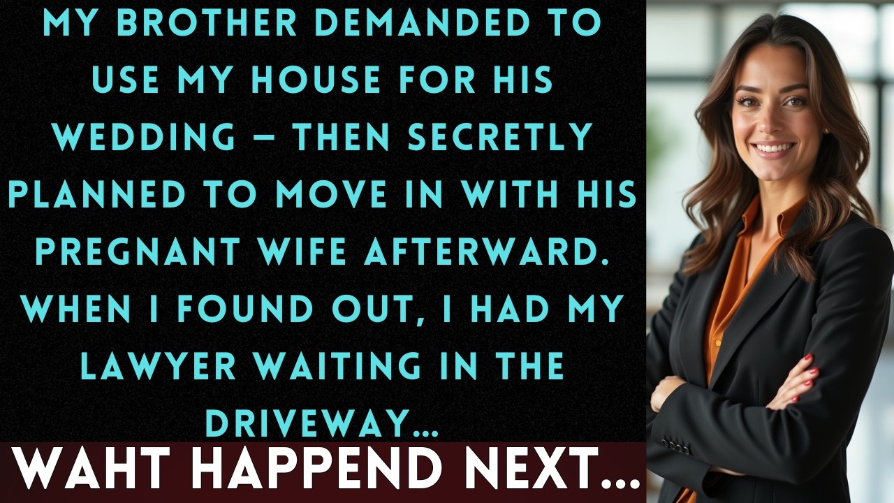My Brother Insisted on Using My House for His Wedding — Then Made Secret Plans Behind My Back