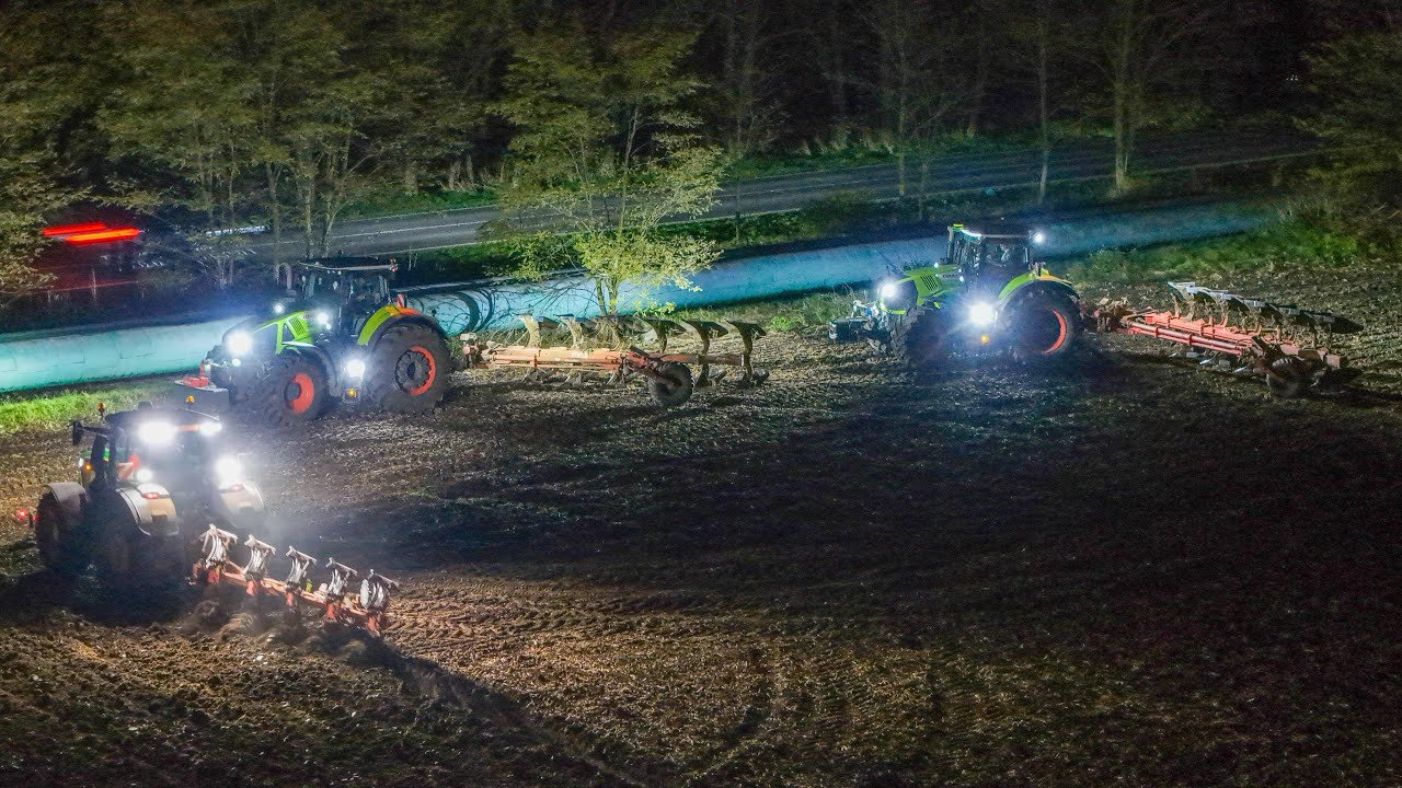 John Deere 6R 250, Claas Axion 870,950 orba poľa