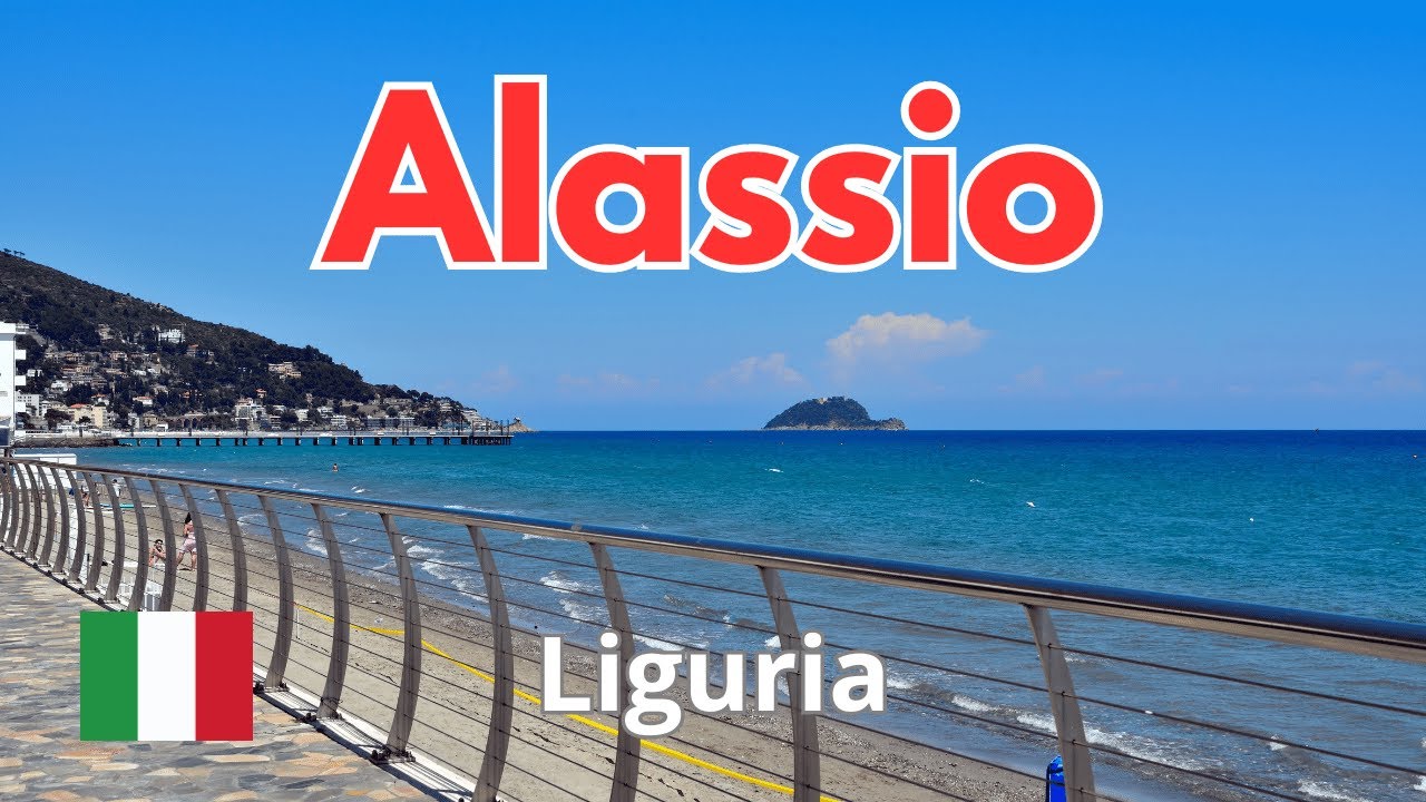 Alassio Italy 🇮🇹 4K Walking Tour - November 2024