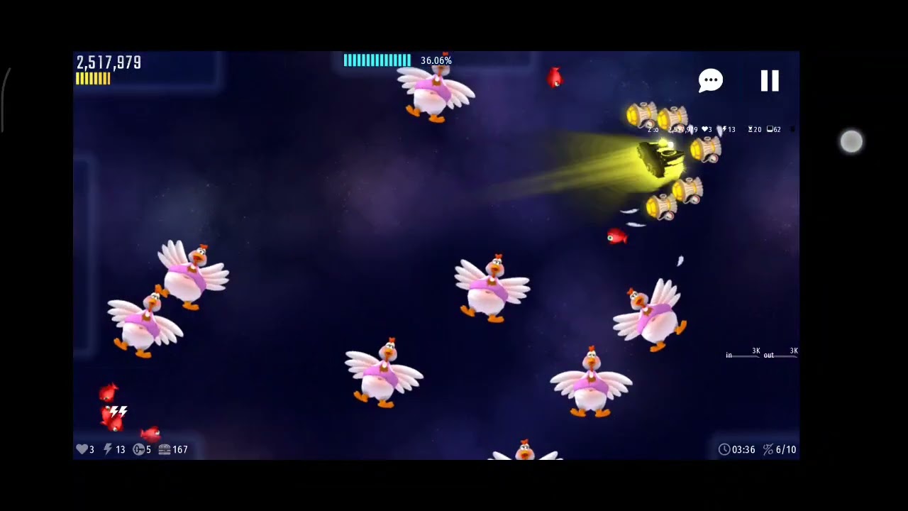Very very crazy moment!! | Chicken Invaders Universe 