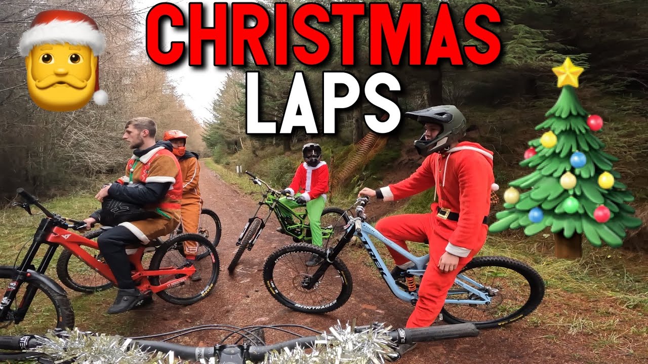 Christmas laps at Danny Harts Descend Bike park