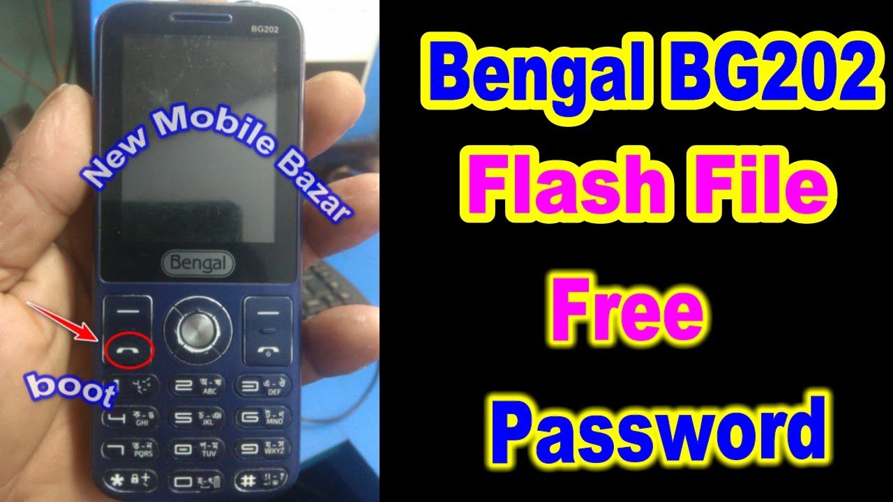 Bengal BG202 SCR6531E flash File Free Password