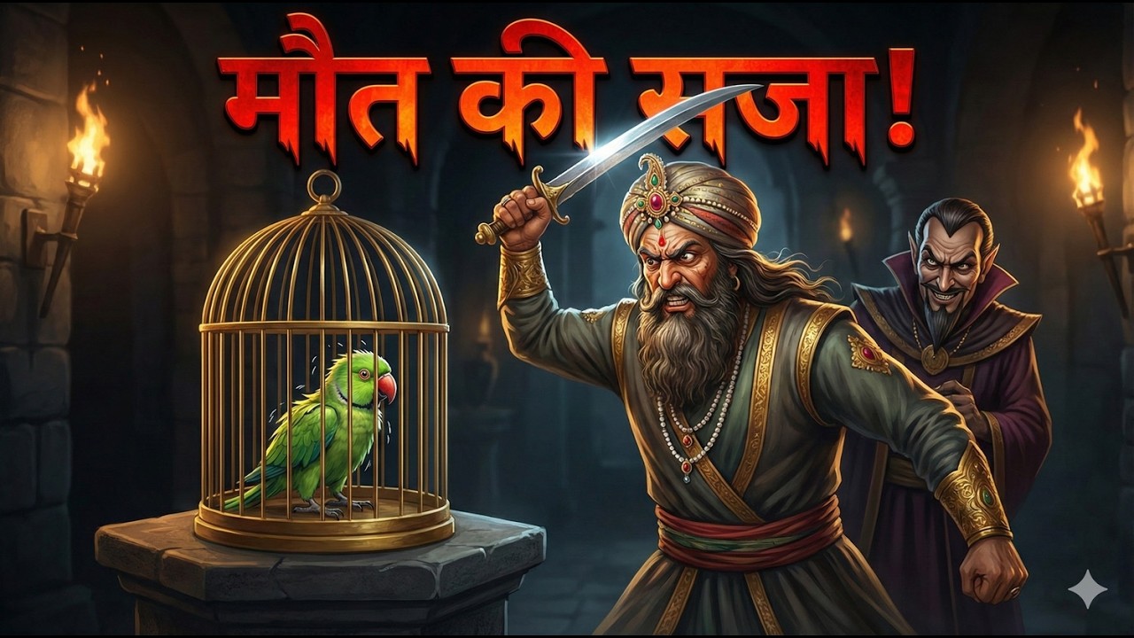 राजा ने अपने ही तोते को मौत की सजा क्यों दी? | Hindi kahani 