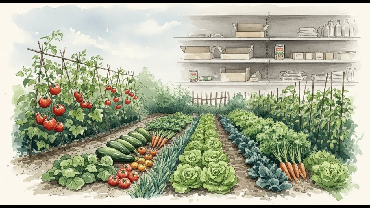 The Exact Crops To Plant This Month For Self-Sufficiency