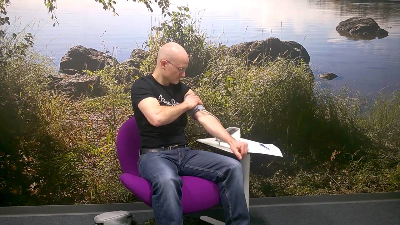 Verenpaineen mittaus opetusvideo