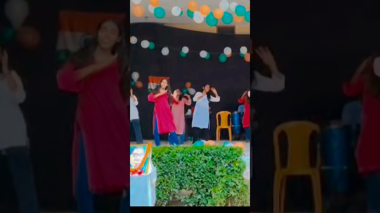 tiranga 🇮🇳 song #dance | 80th Independence day school dance #shortvideo #independence #15augustdance