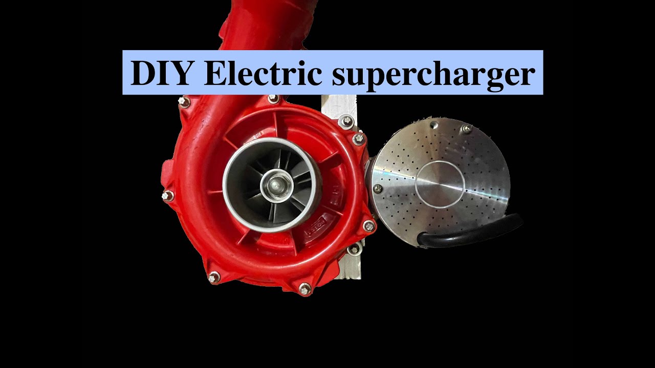 DIY electric centrifugal supercharger project (part 1)