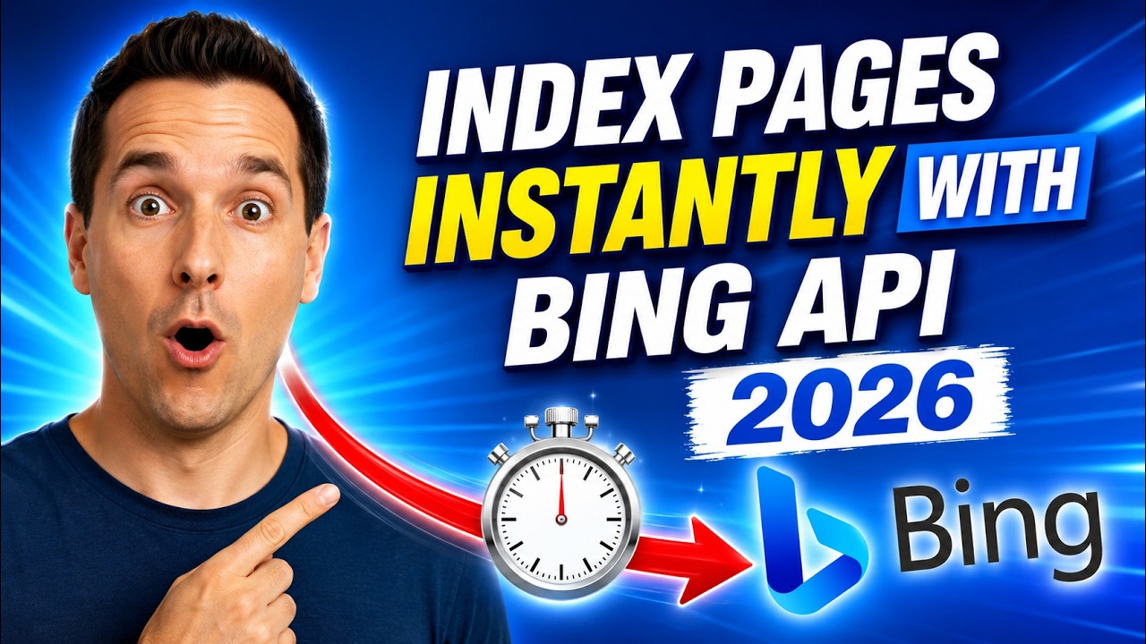 How to Instantly Index Pages with Bing IndexNow (2026 Tutorial)