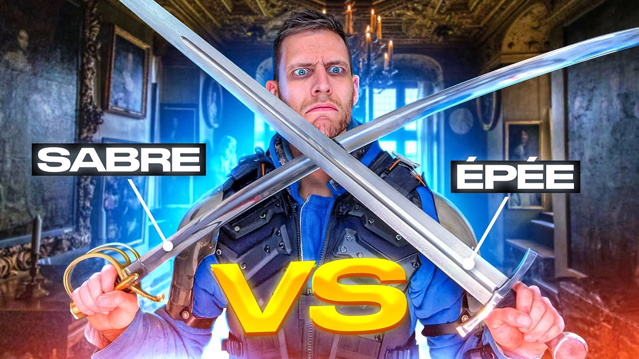 SABRE VS ÉPÉE - Quelle est la MEILLEURE ARME ??