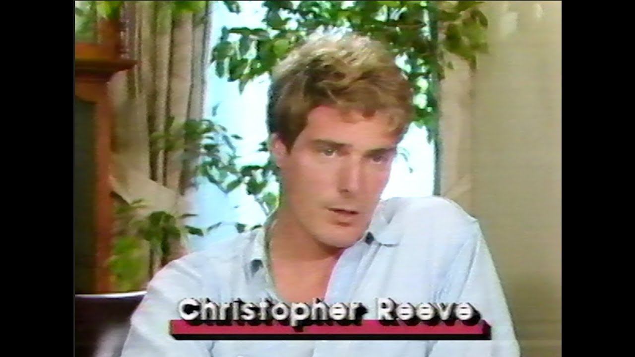 1987 SUPERMAN 4 Chris Reeve Interview & 50th Anniversary Superman special on ENTERTAINMENT TONIGHT