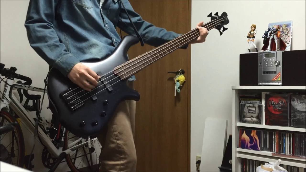 【ガルデモ】Shine Days 気軽に弾いてみた~bass cover~