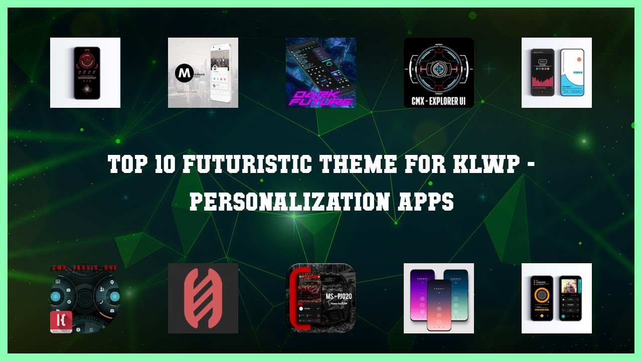 Top 10 Futuristic Theme For Klwp Android Apps