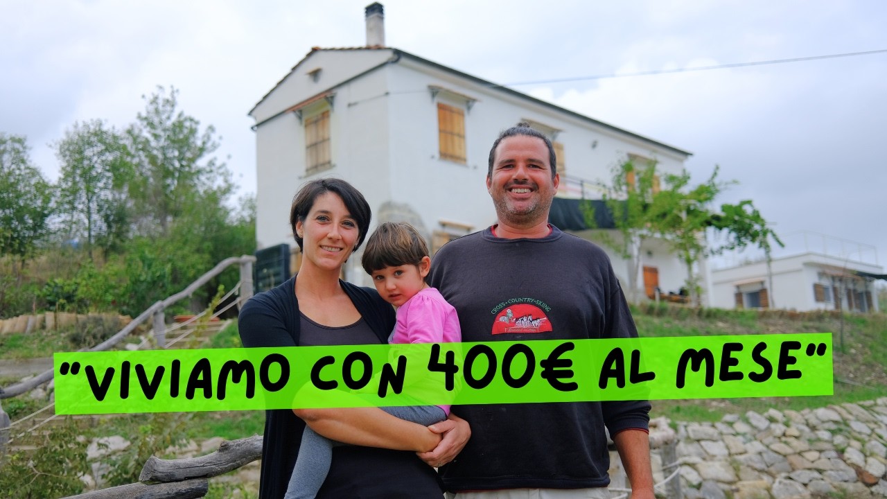 Семья, живущая самостоятельно на 400 евро в месяц