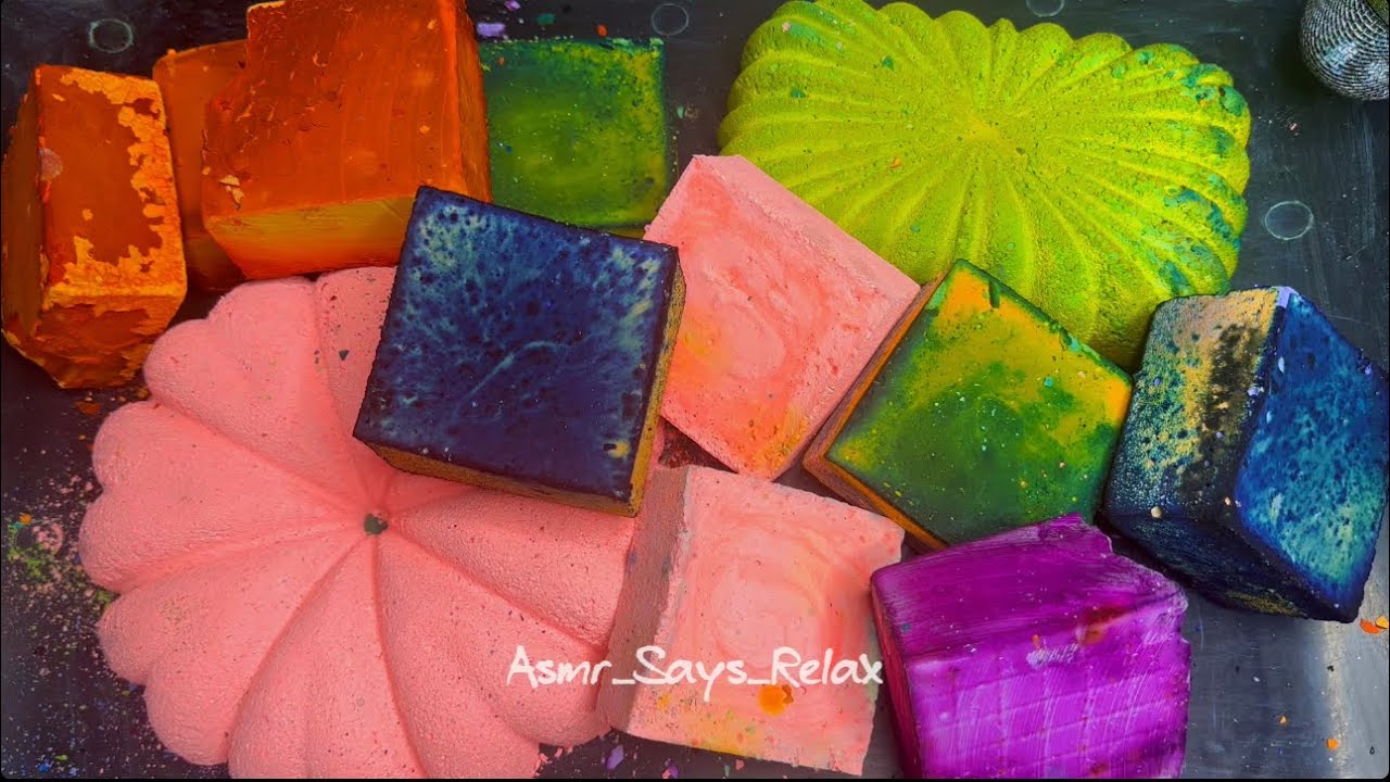 ASMR | Colorful Variety Crush | Happy Birthday 