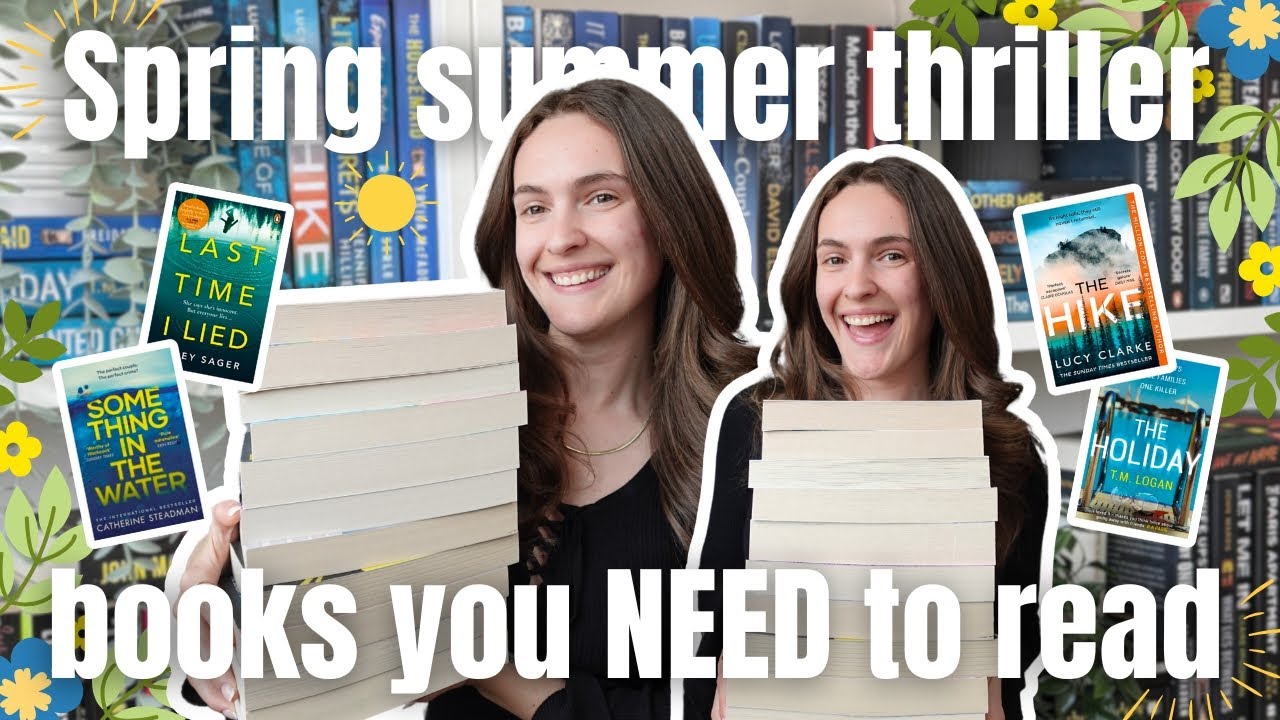 20 spring summer thriller book recommendations 🌸☀️ | booktube