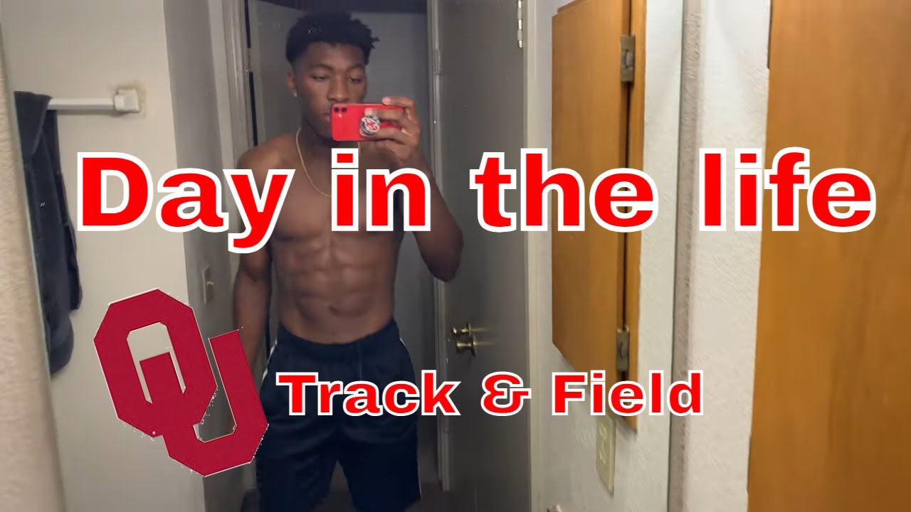 A Day in the Life of a Student Athlete | Oklahoma Track & Field | Kunle