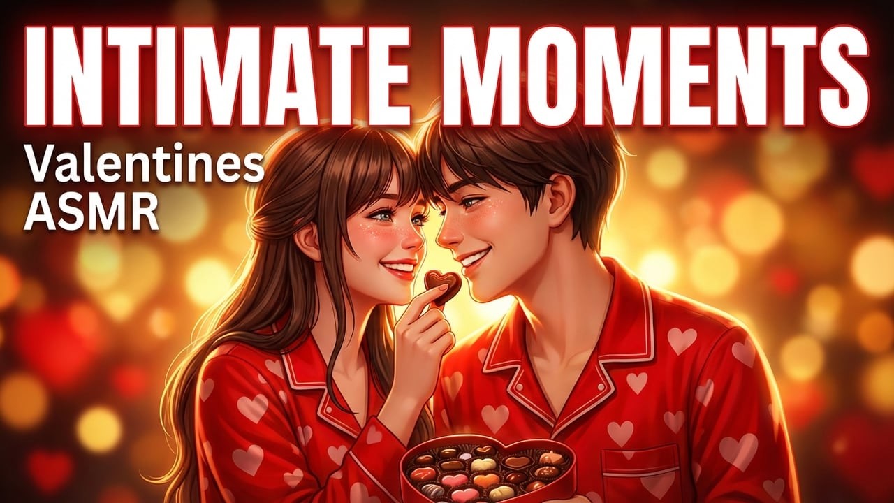 Valentines ASMR 💞 Couple's Romantic Night | Intimate Moments in Candlelight