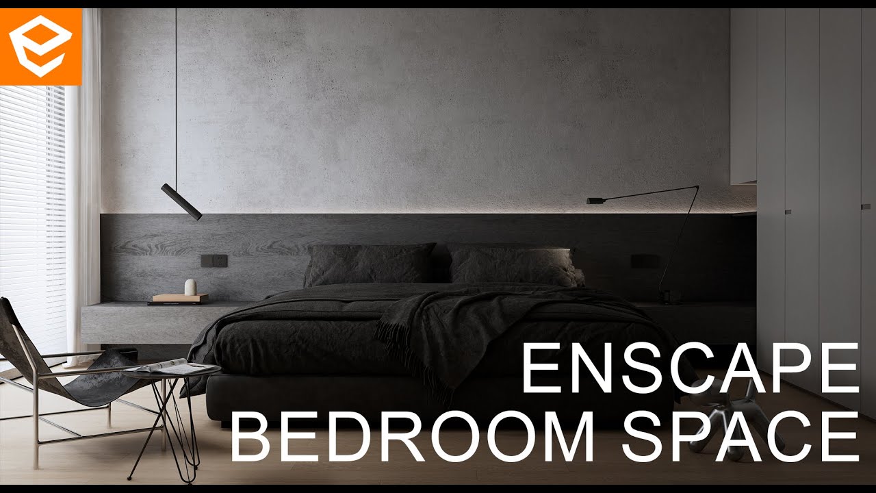 Enscape 4.0 Render | Realistic  Interior Bedroom Space