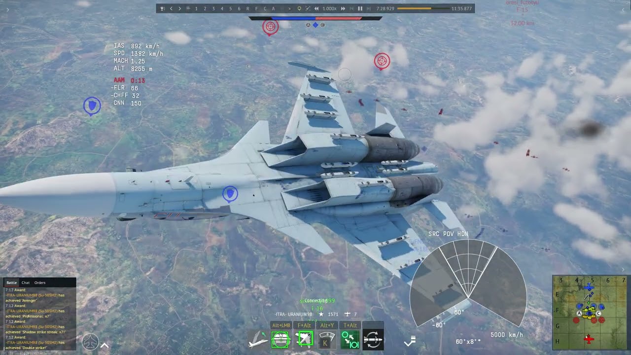 Su-30SM2 12킬 0데스