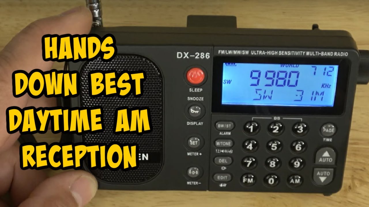 Коротковолновый радиоприёмник Qodosen DX-286. Я ОЧЕНЬ впечатлён качеством приёма!