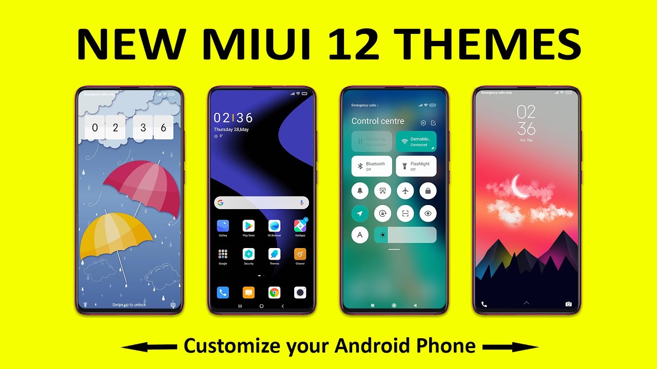 15 New MIUI 12 Supported Themes | Best Collection of MIUI 12 Themes for All Xiaomi Divices 2020🔥🔥