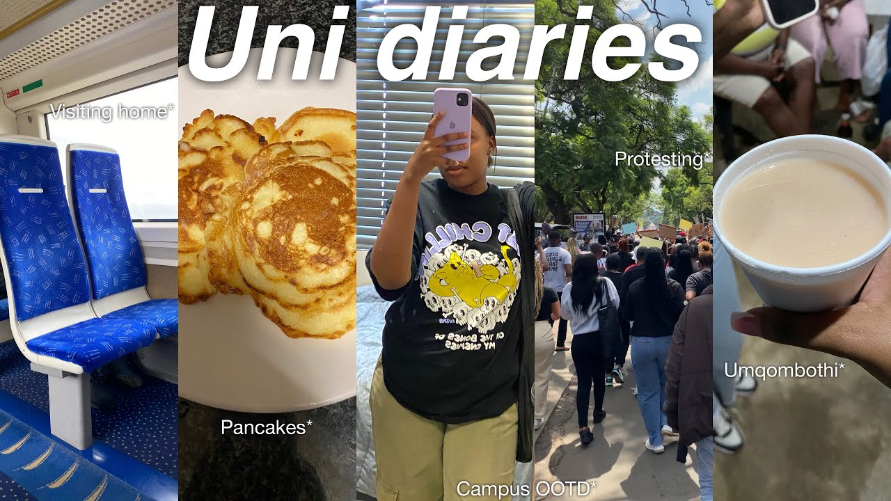 Uni diaries: protesting, lots of cooking, class, visiting home + more | University of Pretoria