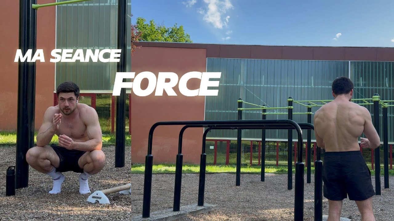 Au coeur de ma séance "Force" - Poids du Corps