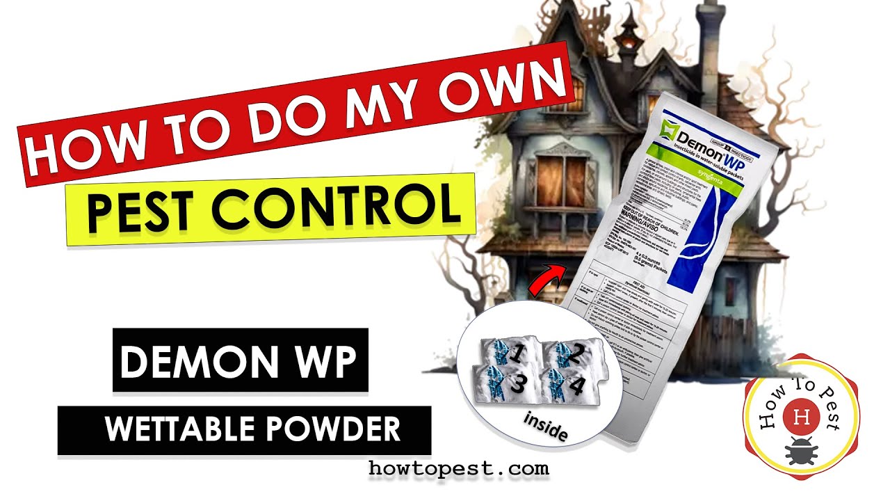 DIY Pest Control with Demon WP – Syngenta Wettable Powder Tutorial