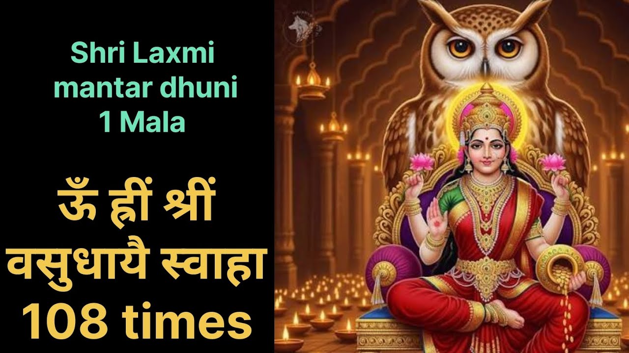 Om hrim shrim vasudhayai namah  mantar dhuni 🙏💯 Mata Laxmi mantar ❤️ devotional 🌟 mantar chanting