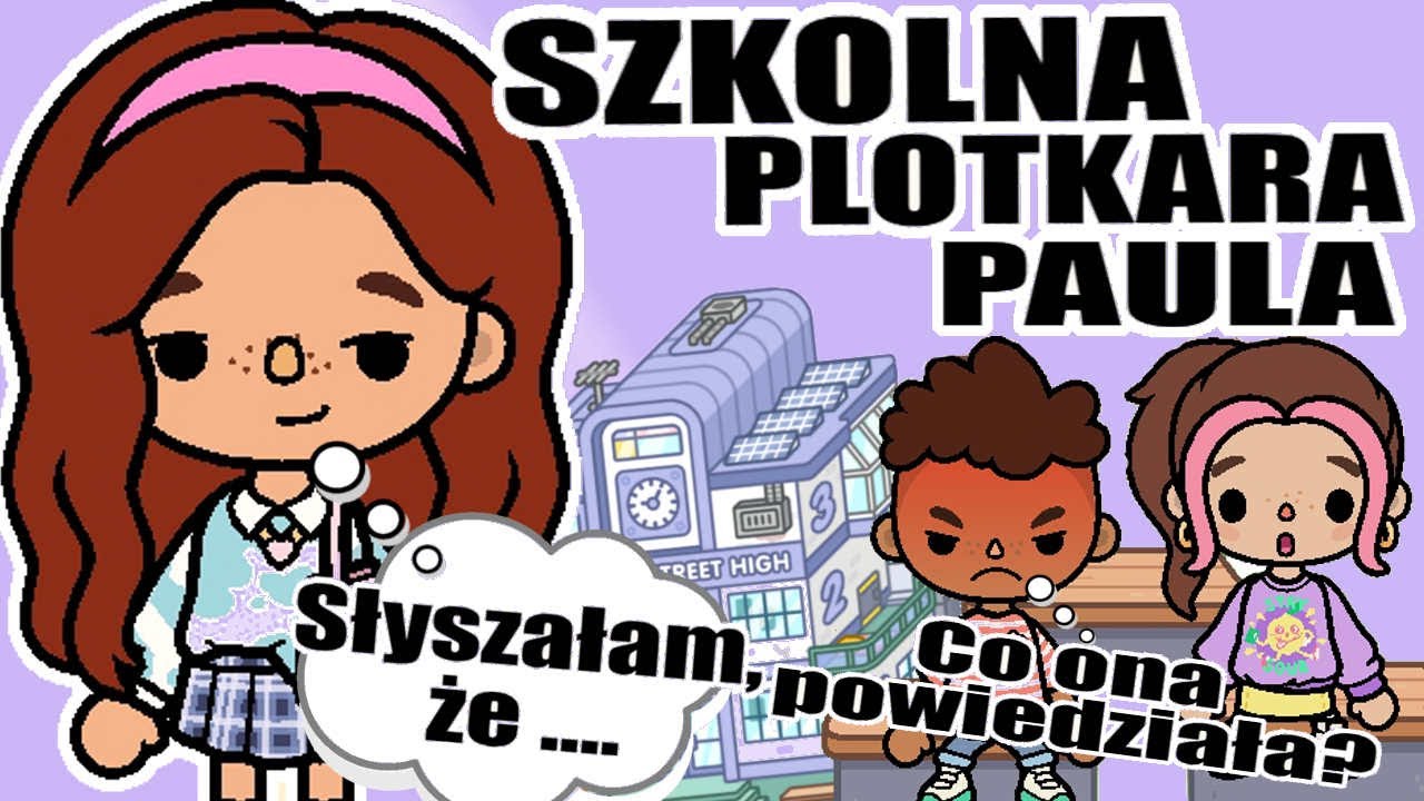 SZKOLNA PLOTKARA (1) 🗣️ #tocaboca TOCA BOCA LIFE WORLD