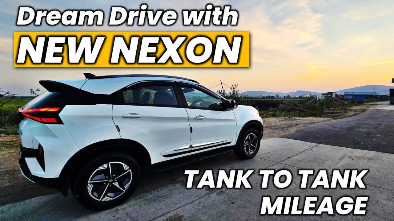 New Tata Nexon 2025 Dream Drive 🚗💥 | Shocking Mileage Test! 😱