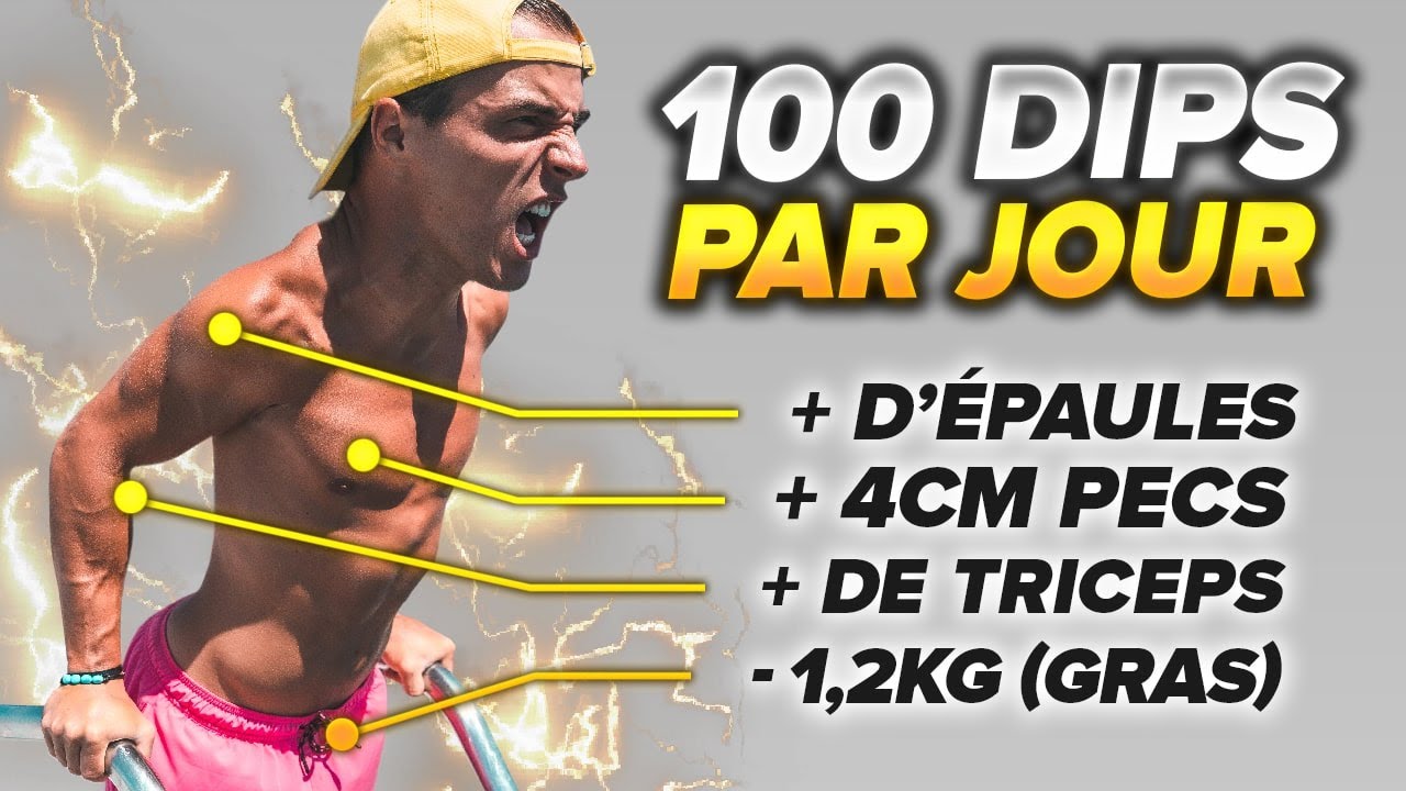 100 DIPS PAR JOUR PENDANT 30 JOURS : LE RÉSULTAT