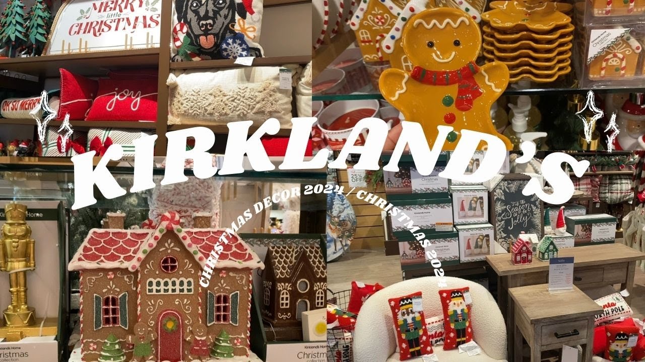 KIRKLAND'S CHRISTMAS 2024 🎄| CHRISTMAS DECOR 2024 | 2024 KIRKLAND'S CHRISTMAS SHOP WITH ME 2024