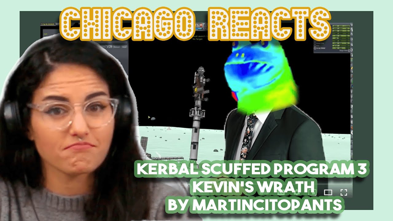 Kerbal Scuffed Program 3 - Kevin's Wrath от martincitopants | Реакция первого актёра озвучки