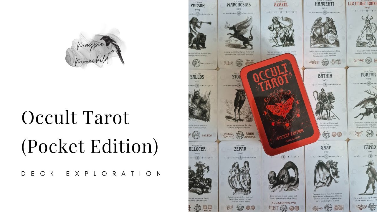 Occult Tarot (Pocket Tin Edition) by Travis McHenry - Deck Exploration