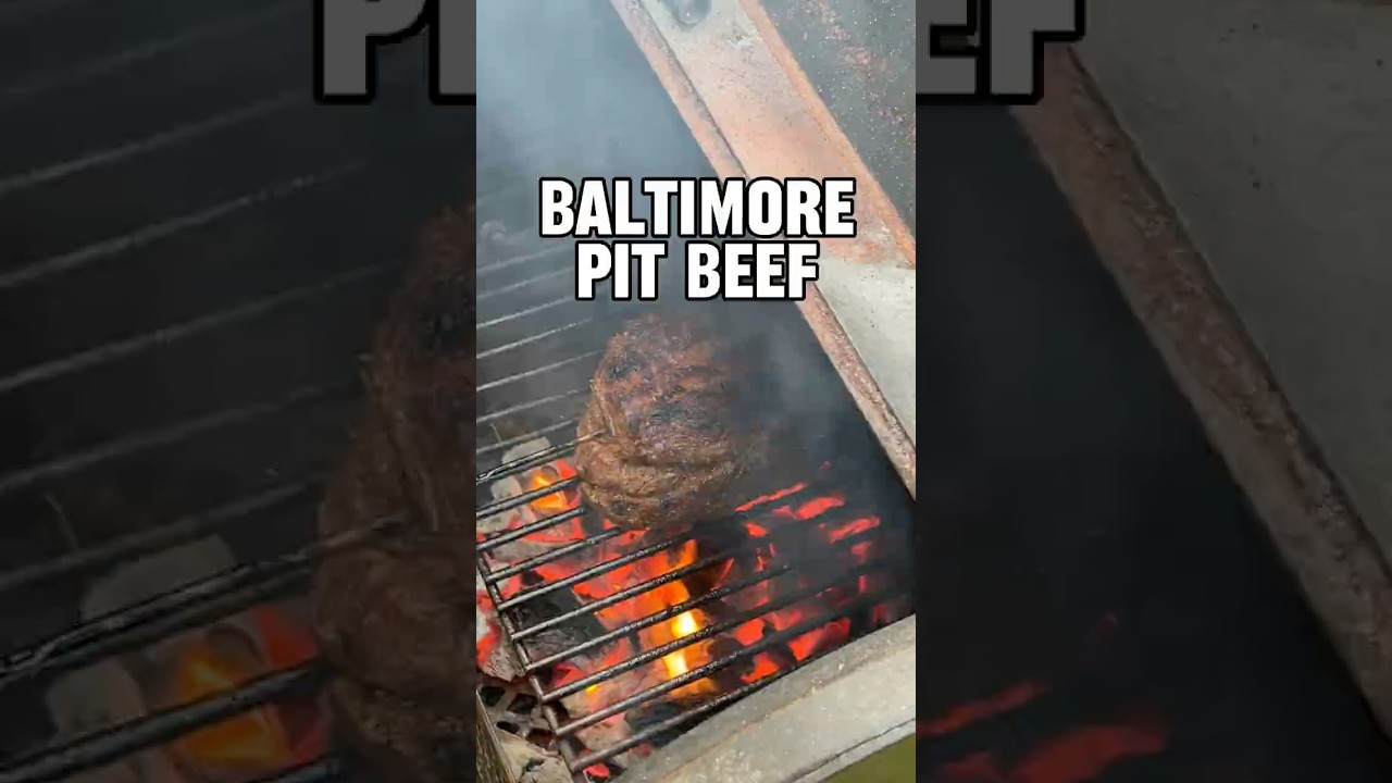 Baltimore Pit Beef My Way! (Tiger Sauce Recipe Included) #Shorts