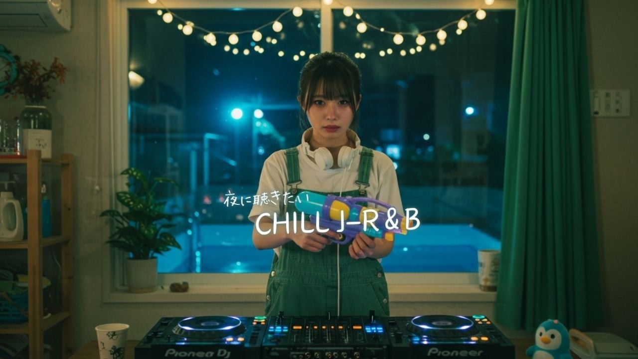 【Chill J-R&B】何も考えず、切なさに落ちる 🌙✨ 感情に沈む夜のChill Playlist｜夜に聴きたいJapanese R&B・Lo-Fi・Relax