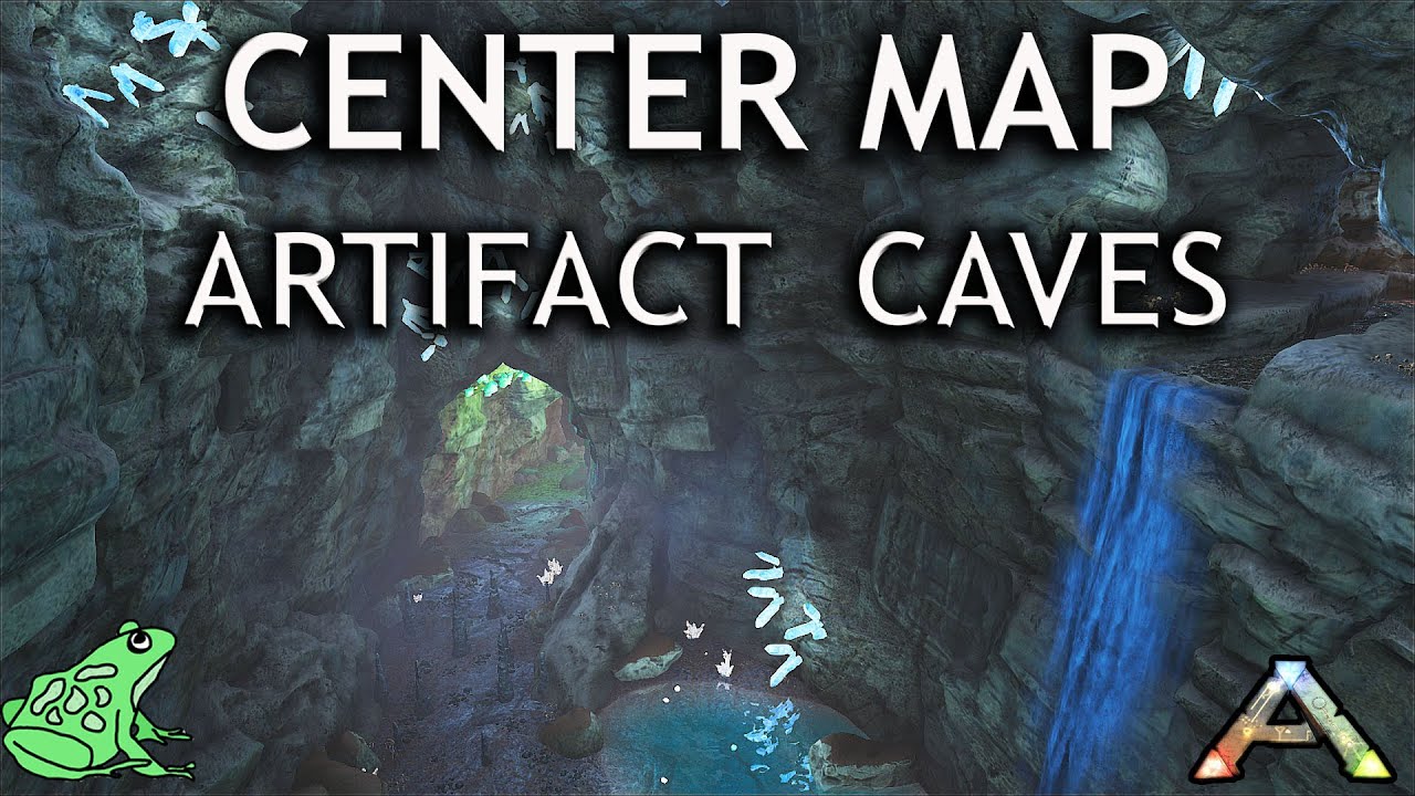 Ark Center Map Artifact Cave Entrance Locations