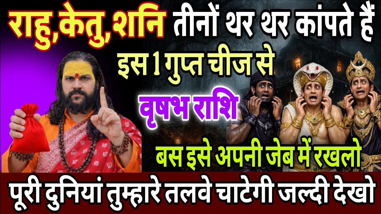 वृषभ राशि, 12,13,14 मार्च, अंतिम सांस की तैयारी कर लो सावधान