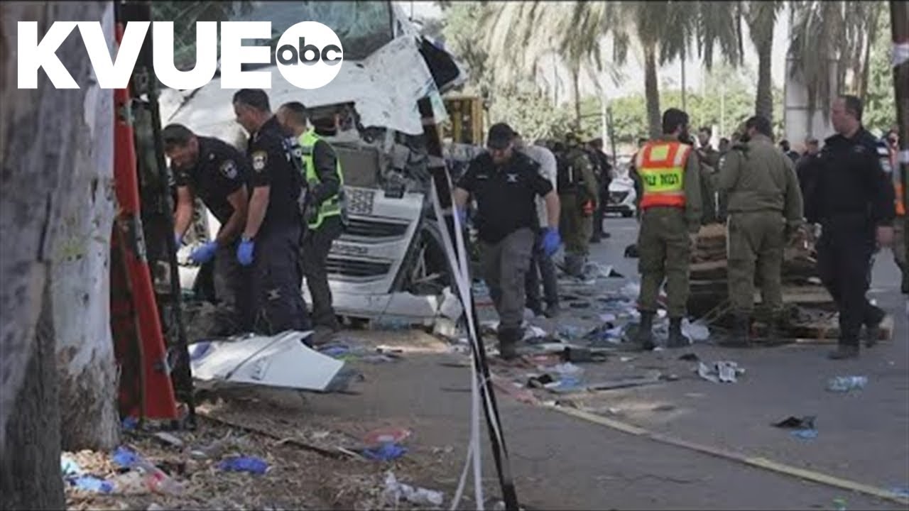 Israel investigates suspected terror attack at Tel Aviv bus stop
