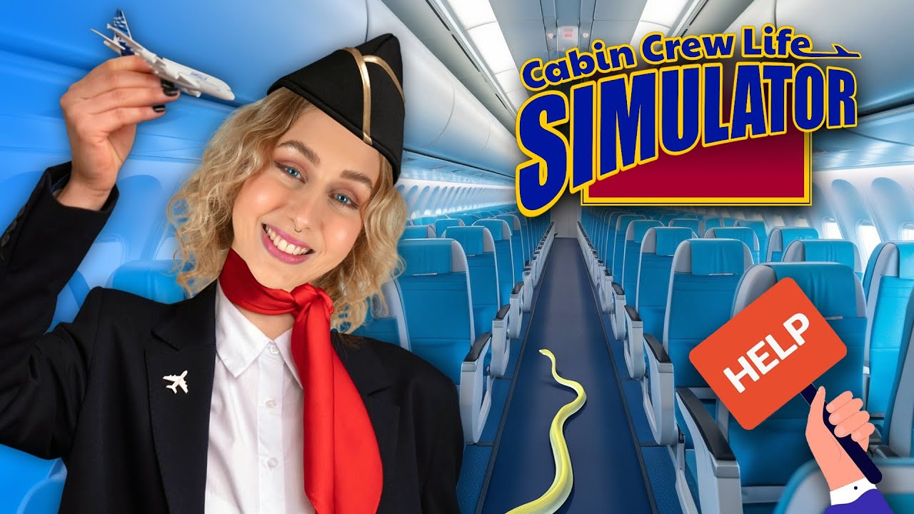 Keine Panik an Bord im Cabin Crew Life Simulator 😵‍💫✈️