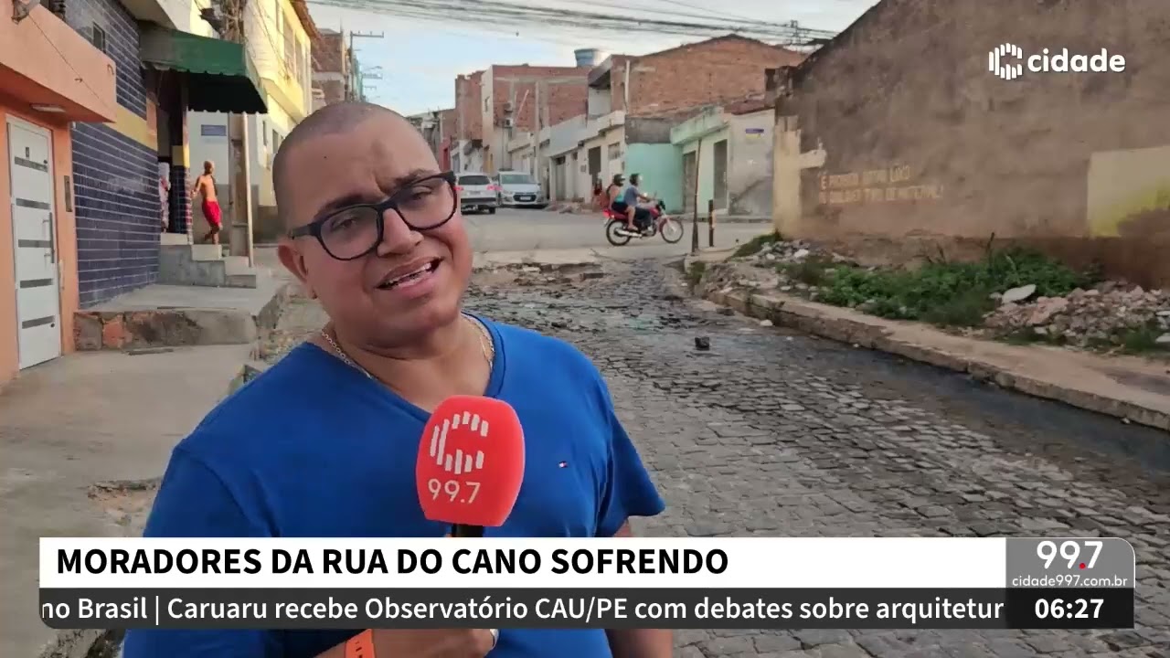 Manhã Cidade - 18.03.26 - Rua do Cano registra esgoto estourado e falta de calçamento