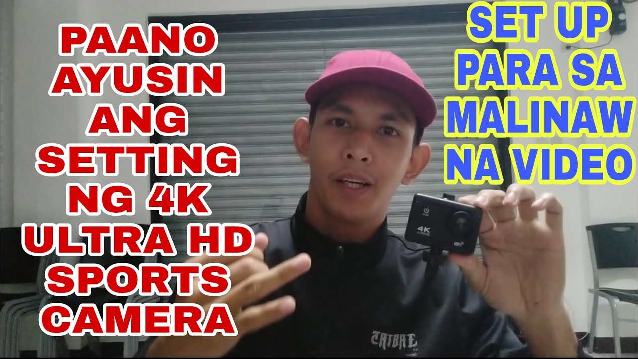 Paano Ayusin Ang Setting ng 4k Hd Ultra Action Camera