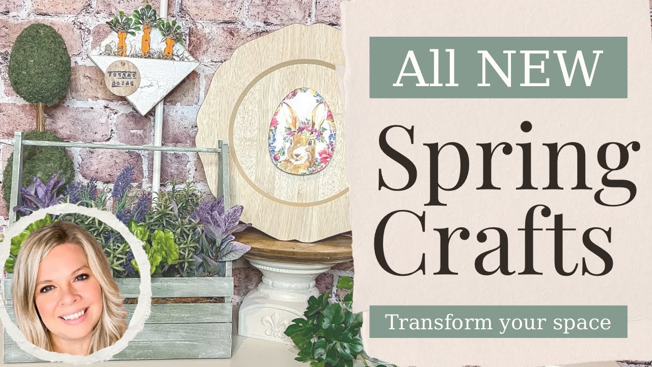 🪴 🥕🐰 Spring Crafts You NEED To Try! 🪴 🥕🐰