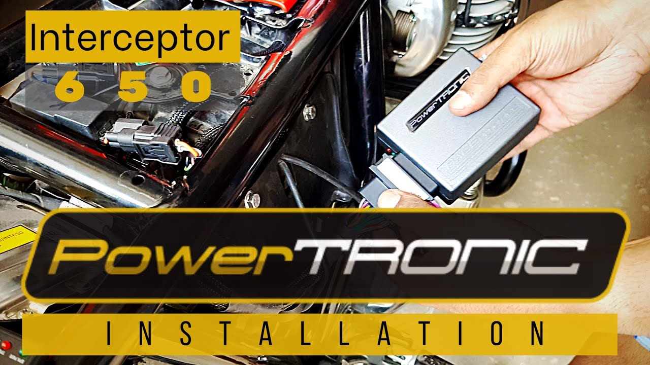 Powertronic Installation - Royal Enfield Interceptor 650 | 4K