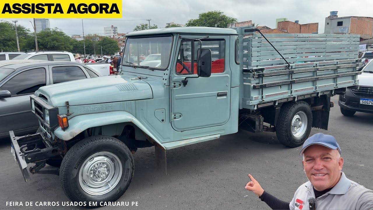 Feira De Carros Usados Em Caruaru PE | OLHA ESSA TOYOTA BANDEIRANTE